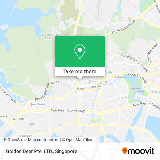 Golden Deer Pte. LTD. map