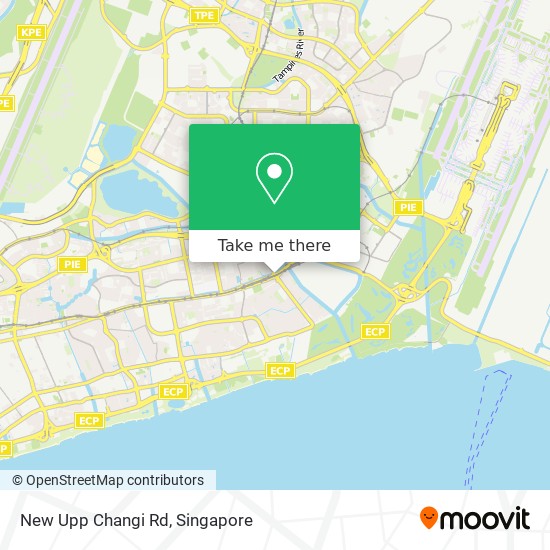 New Upp Changi Rd map