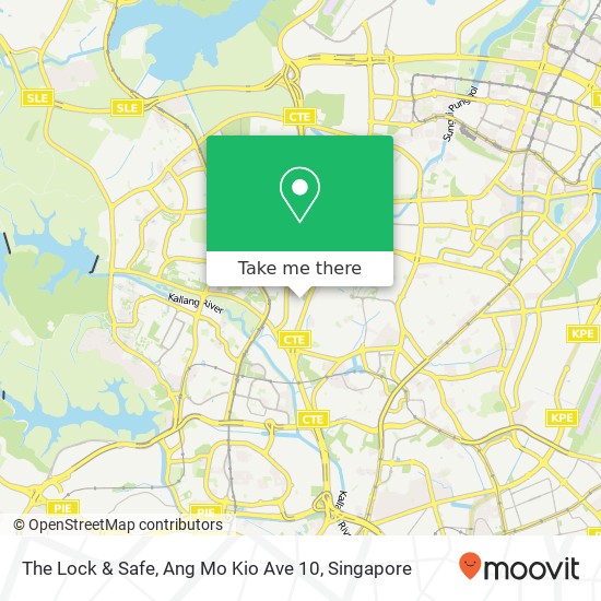 The Lock & Safe, Ang Mo Kio Ave 10 map