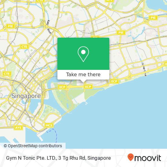 Gym N Tonic Pte. LTD., 3 Tg Rhu Rd地图