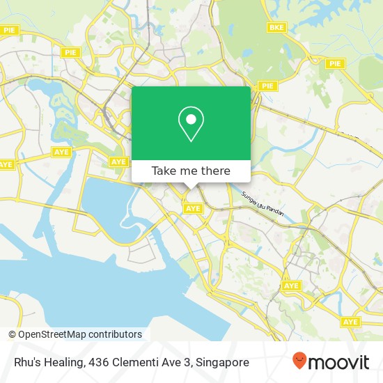 Rhu's Healing, 436 Clementi Ave 3地图