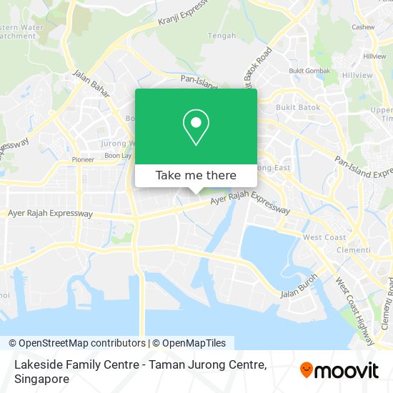 Lakeside Family Centre - Taman Jurong Centre map