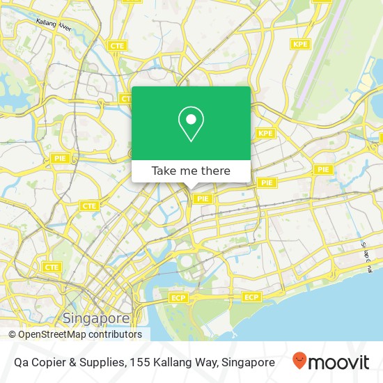 Qa Copier & Supplies, 155 Kallang Way map