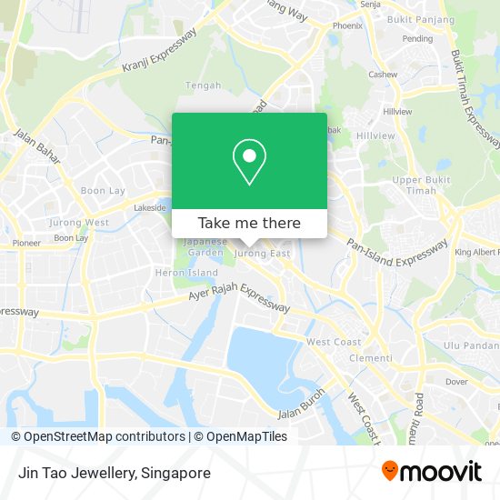 Jin Tao Jewellery map