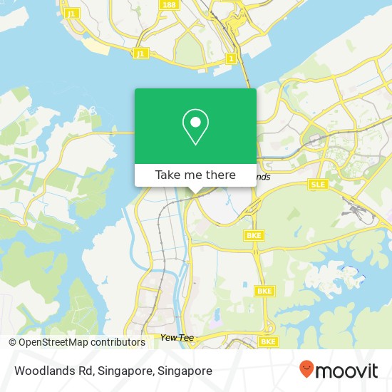 Woodlands Rd, Singapore地图