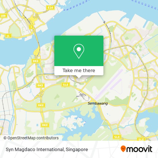 Syn Magdaco International map