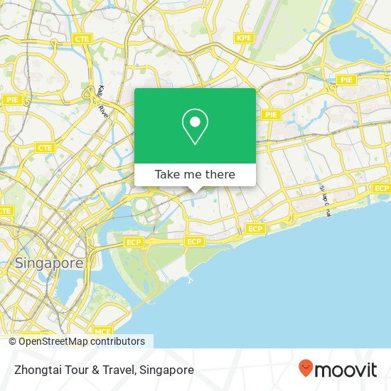 Zhongtai Tour & Travel map