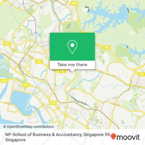 NP-School of Business & Accountancy, Singapore 59 map