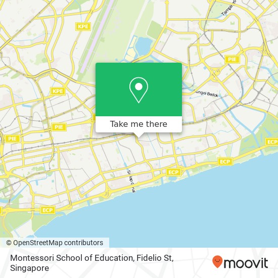 Montessori School of Education, Fidelio St map