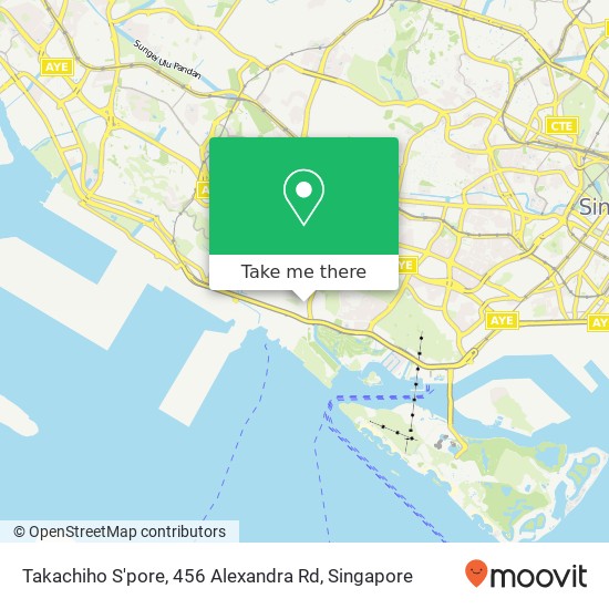 Takachiho S'pore, 456 Alexandra Rd map