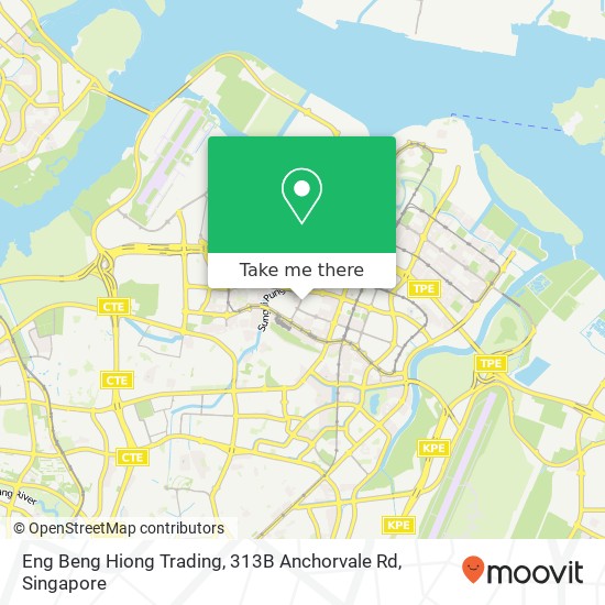 Eng Beng Hiong Trading, 313B Anchorvale Rd地图