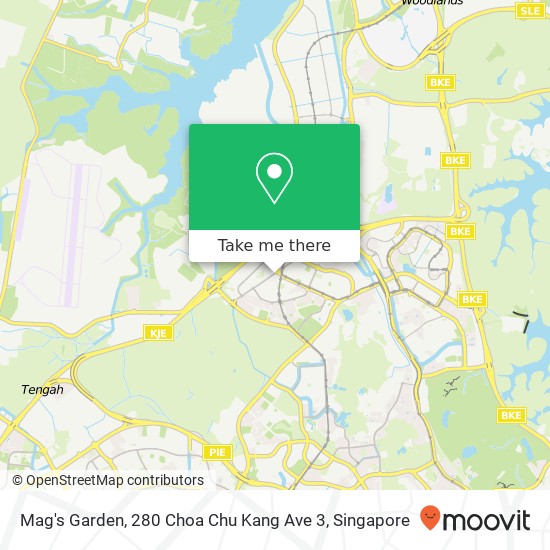Mag's Garden, 280 Choa Chu Kang Ave 3地图