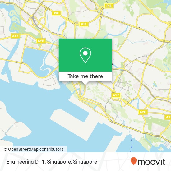 Engineering Dr 1, Singapore地图