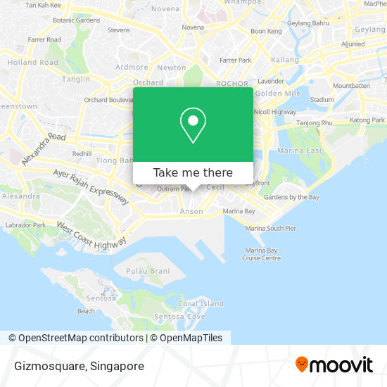 Gizmosquare map