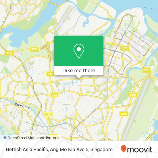 Hettich Asia Pacific, Ang Mo Kio Ave 5地图