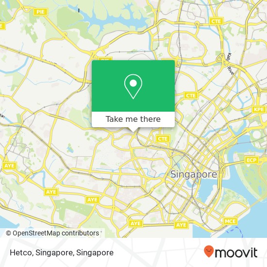 Hetco, Singapore map