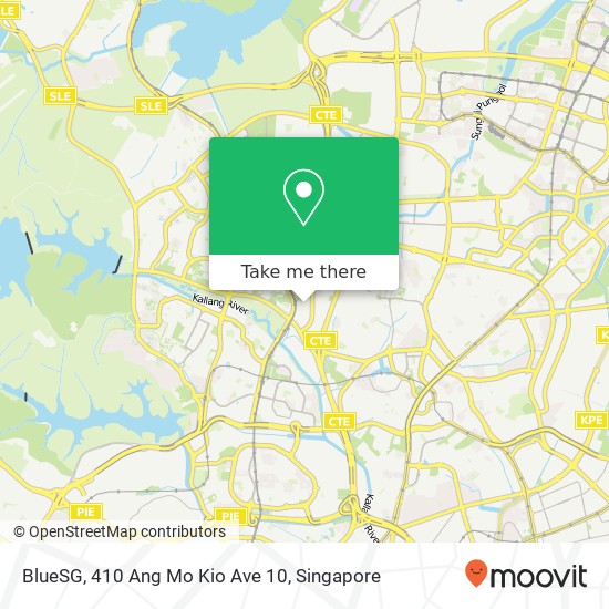 BlueSG, 410 Ang Mo Kio Ave 10 map