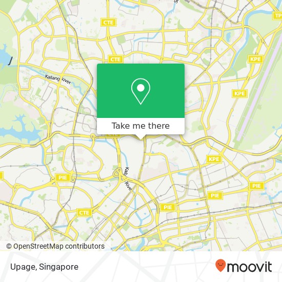 Upage, Singapore map