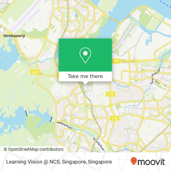 Learning Vision @ NCS, Singapore map