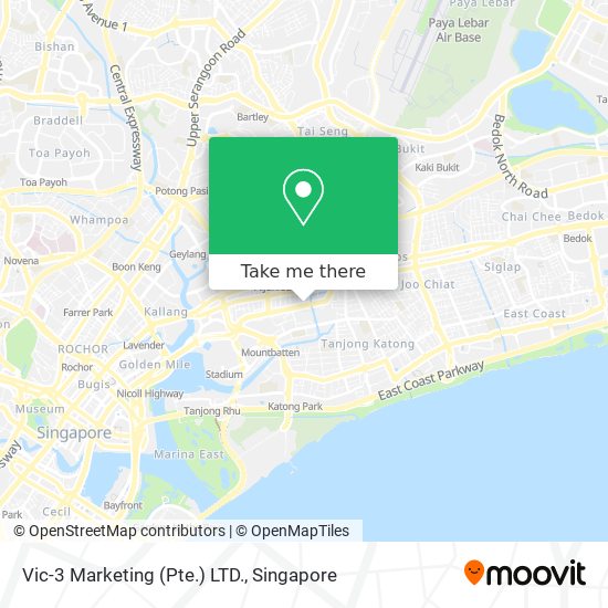 Vic-3 Marketing (Pte.) LTD. map