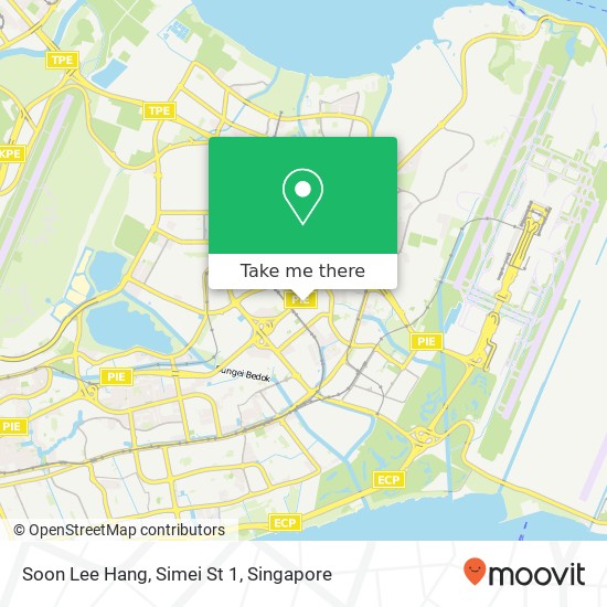 Soon Lee Hang, Simei St 1 map