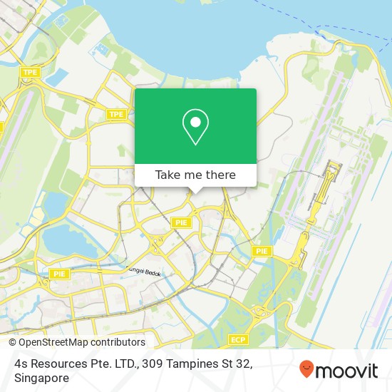 4s Resources Pte. LTD., 309 Tampines St 32 map