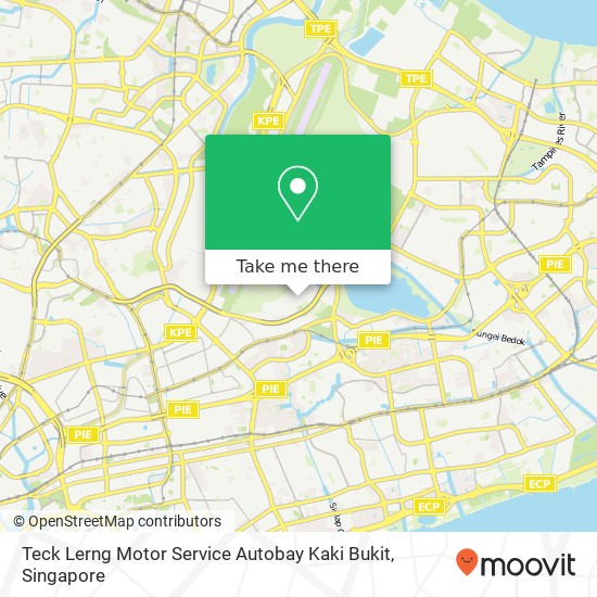 Teck Lerng Motor Service Autobay Kaki Bukit, Singapore地图