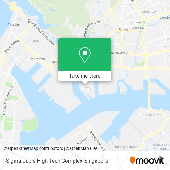 Sigma Cable High-Tech Complex map