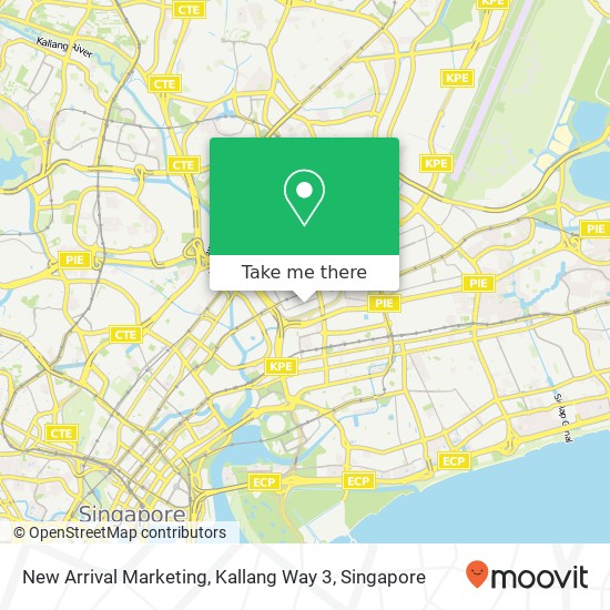 New Arrival Marketing, Kallang Way 3地图