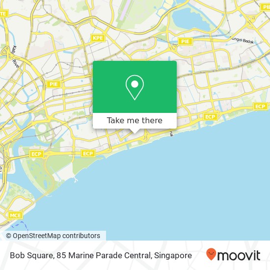 Bob Square, 85 Marine Parade Central map