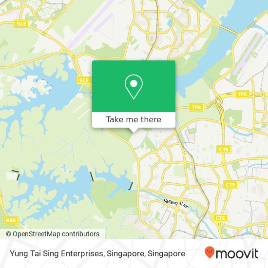 Yung Tai Sing Enterprises, Singapore map