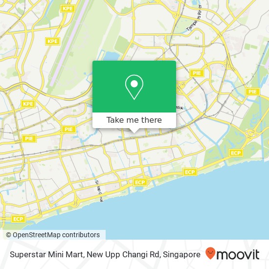 Superstar Mini Mart, New Upp Changi Rd map