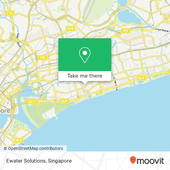 Ewater Solutions, East Coast Rd map