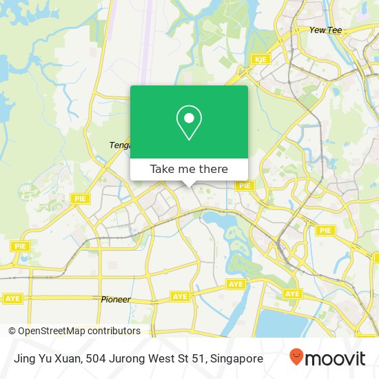 Jing Yu Xuan, 504 Jurong West St 51地图