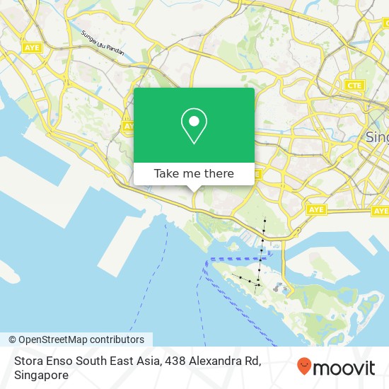 Stora Enso South East Asia, 438 Alexandra Rd map