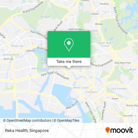 Reka Health map