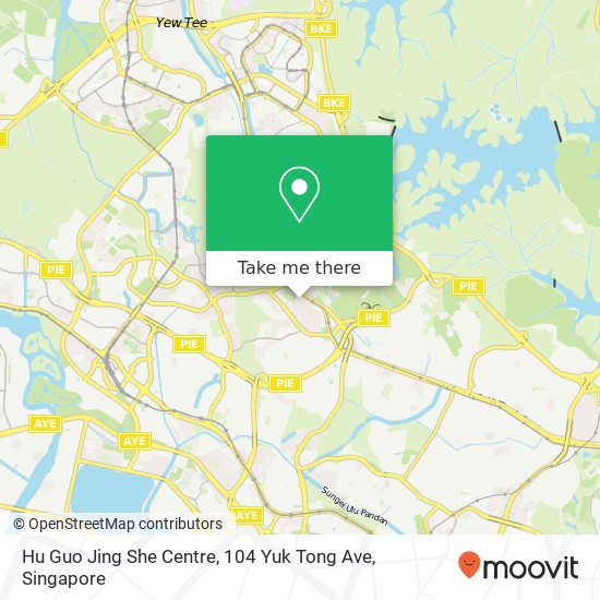 Hu Guo Jing She Centre, 104 Yuk Tong Ave地图