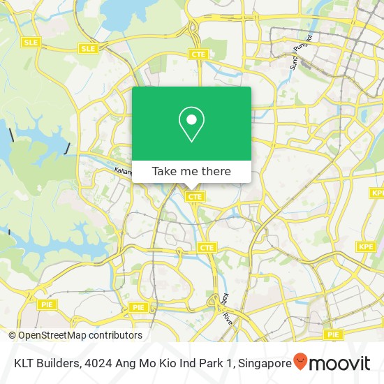 KLT Builders, 4024 Ang Mo Kio Ind Park 1 map
