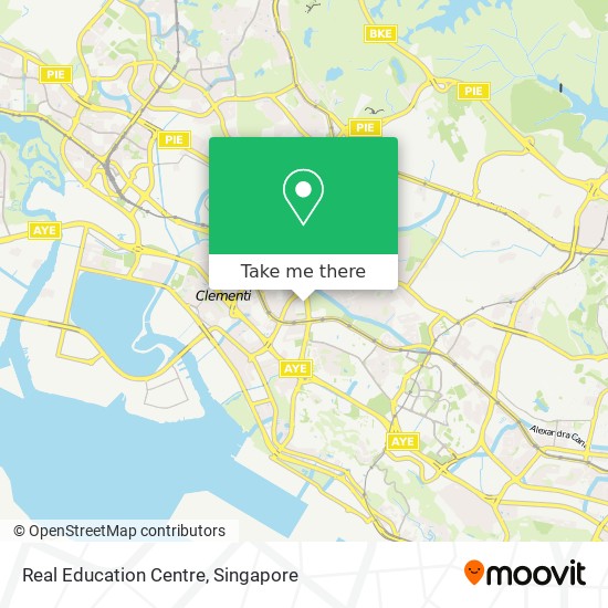 Real Education Centre map