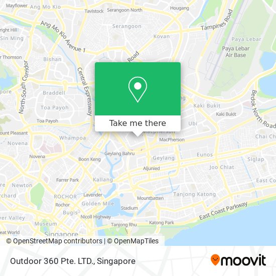 Outdoor 360 Pte. LTD. map