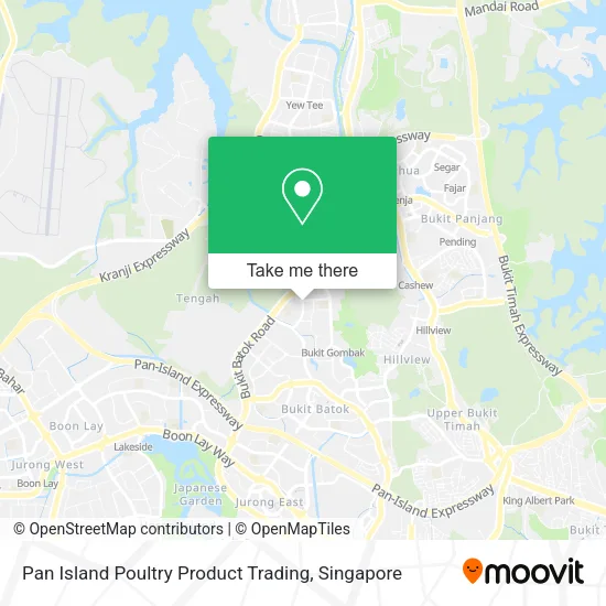 Pan Island Poultry Product Trading map