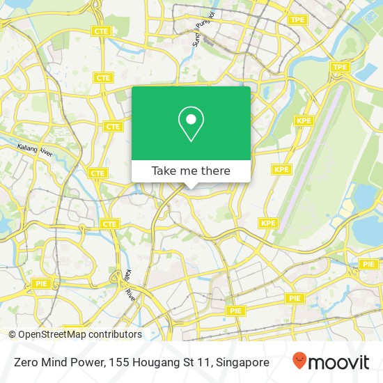 Zero Mind Power, 155 Hougang St 11地图