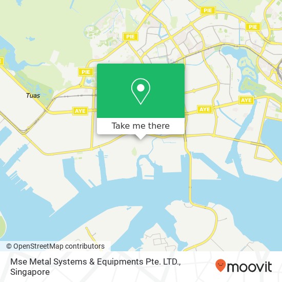 Mse Metal Systems & Equipments Pte. LTD., 26 Pioneer Cres map