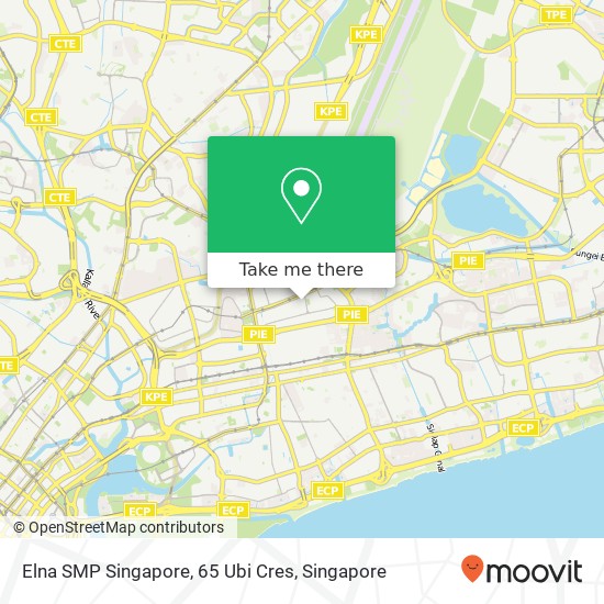 Elna SMP Singapore, 65 Ubi Cres地图