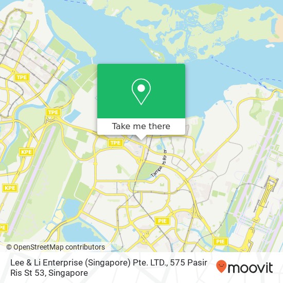 Lee & Li Enterprise (Singapore) Pte. LTD., 575 Pasir Ris St 53 map