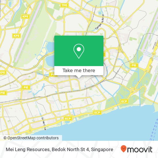 Mei Leng Resources, Bedok North St 4地图
