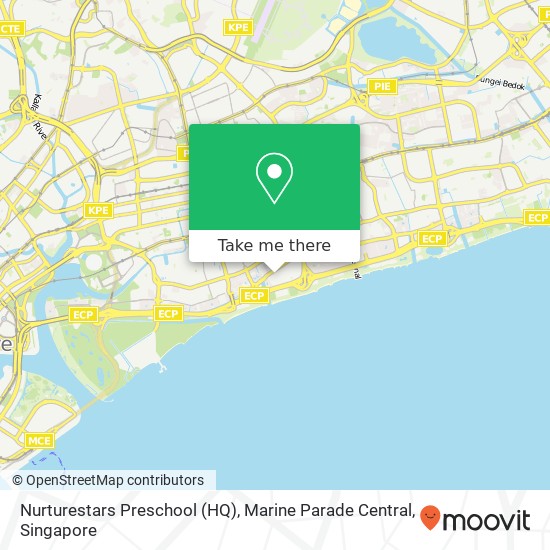 Nurturestars Preschool (HQ), Marine Parade Central map