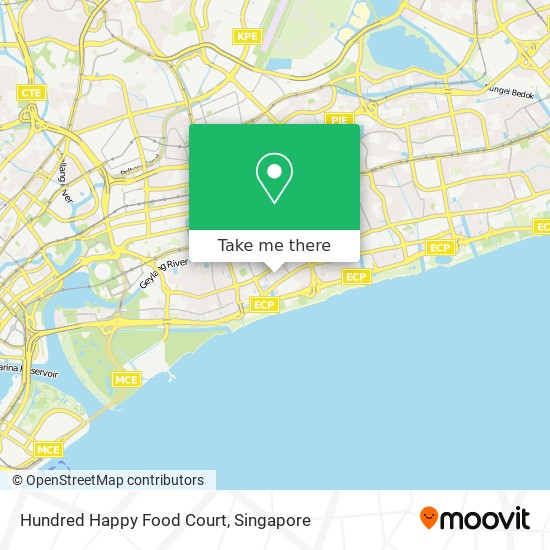 Hundred Happy Food Court地图