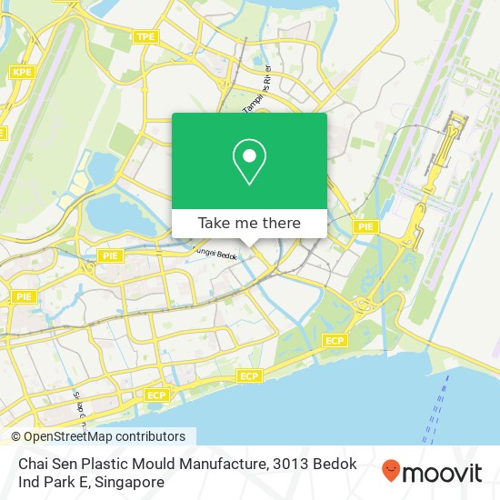 Chai Sen Plastic Mould Manufacture, 3013 Bedok Ind Park E map