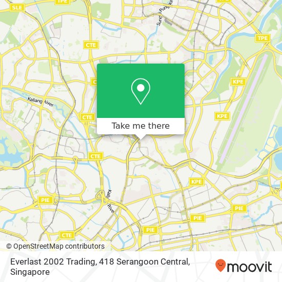 Everlast 2002 Trading, 418 Serangoon Central map